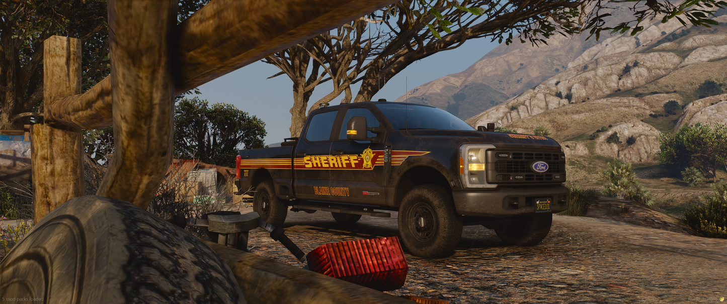 2025 250 Lifted Patrol truck