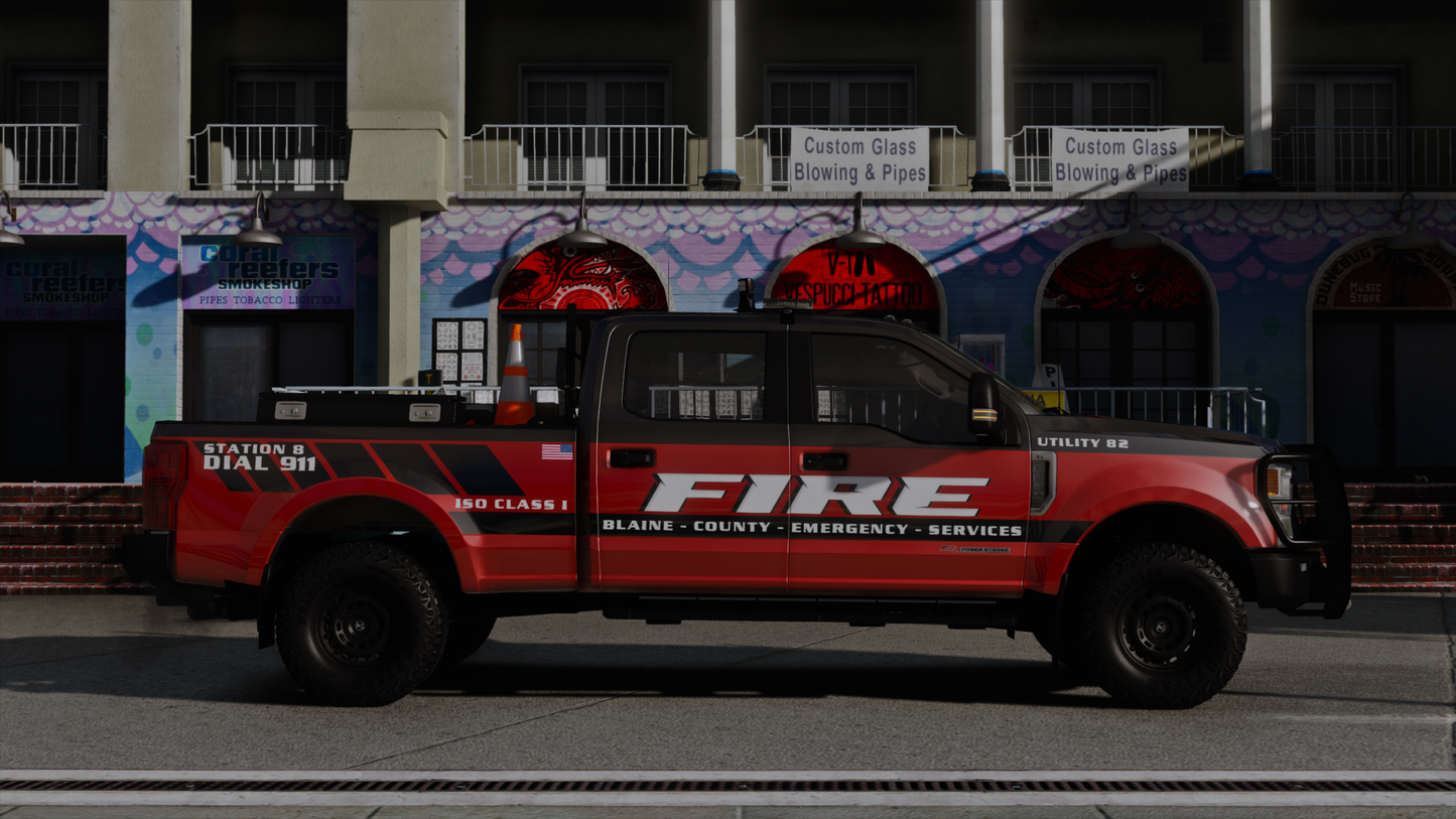 2021 Fire Utility/Lifeguard Truck