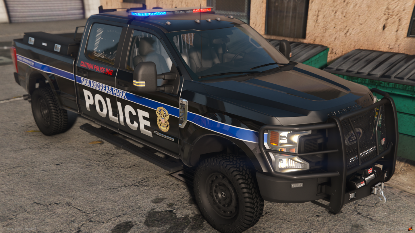 2021 Off-road Law Enforcement Truck Package