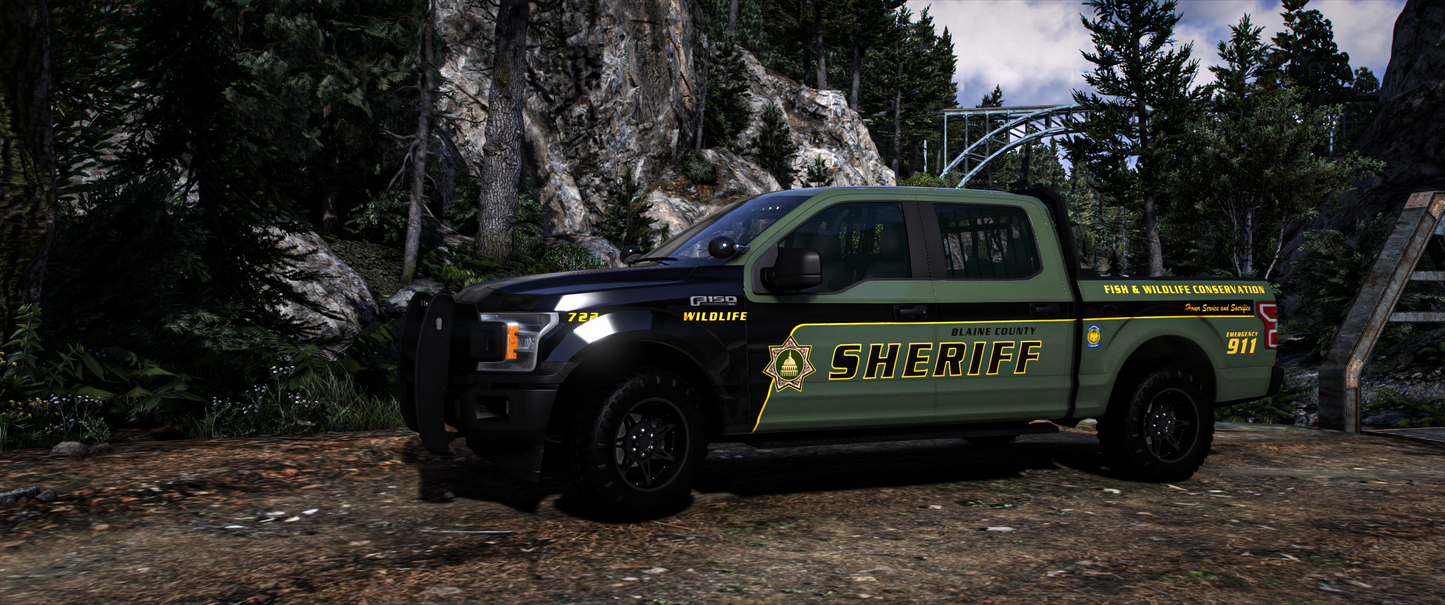 Blaine County Sheriff's Office Livery Pack