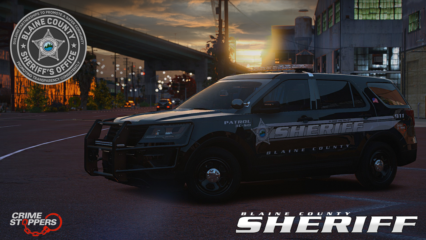 2024 Blaine County Sheriff's Office Livery Pack