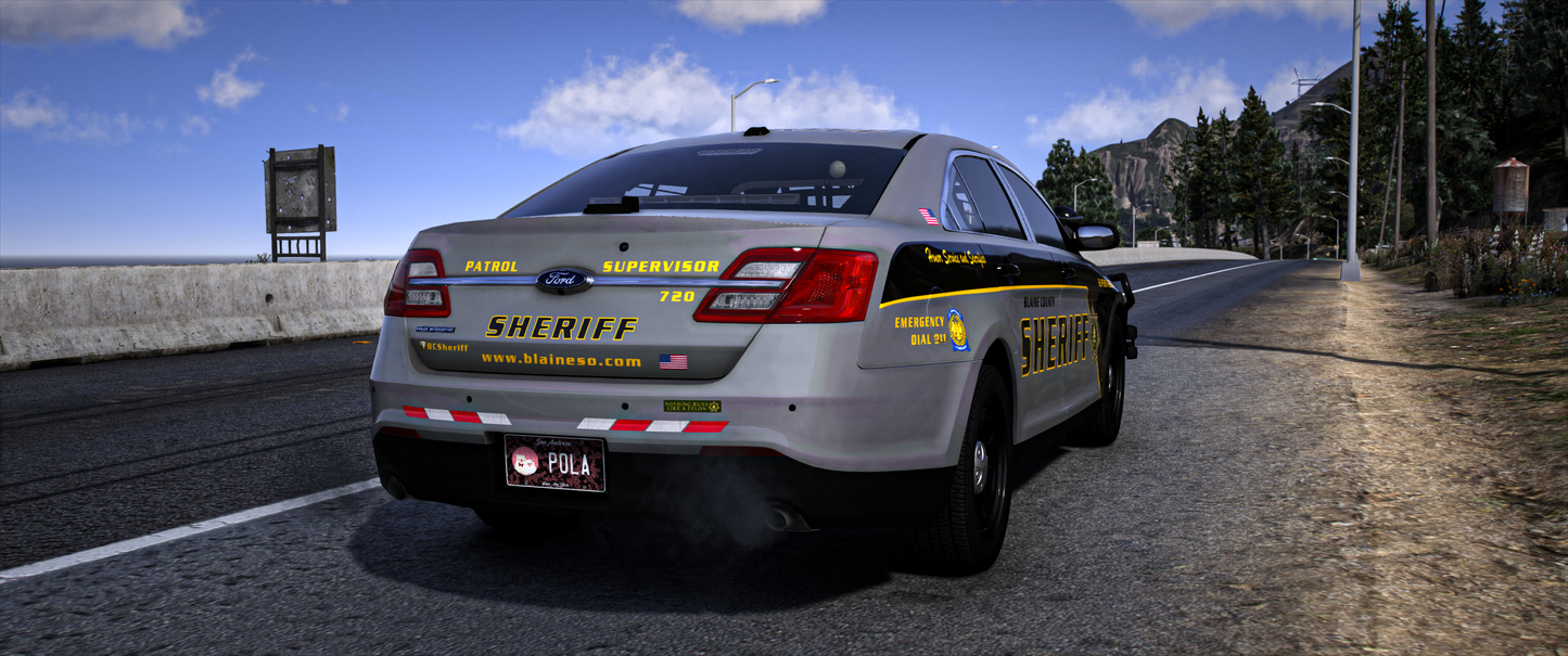 Blaine County Sheriff's Office Livery Pack