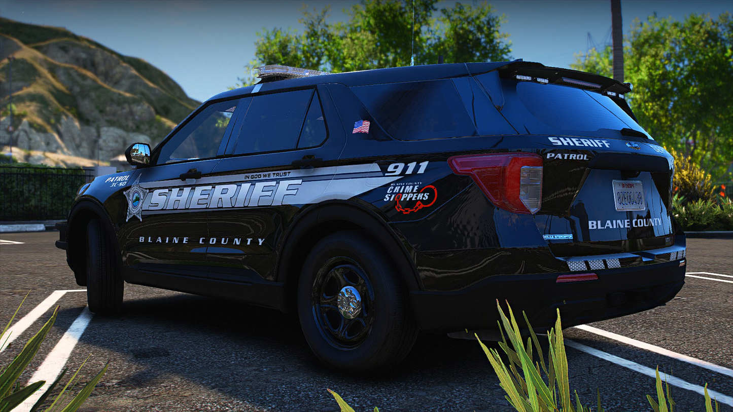 2024 Blaine County Sheriff's Office Livery Pack