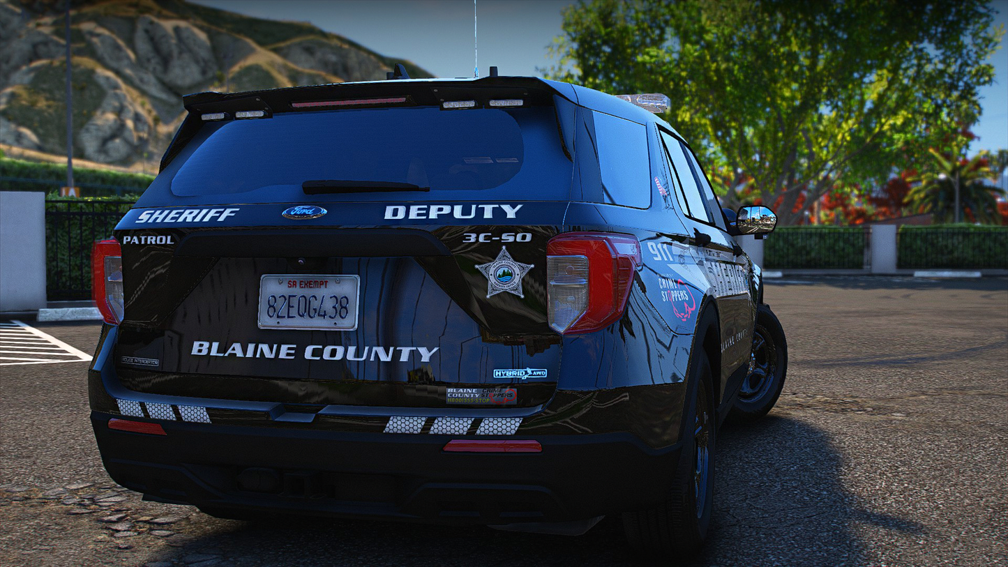 2024 Blaine County Sheriff's Office Livery Pack