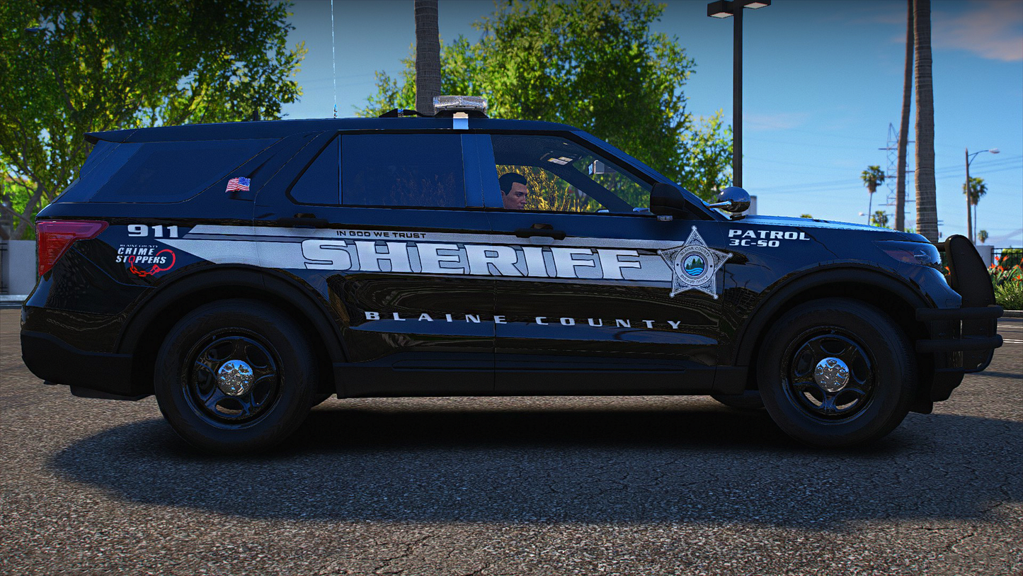 2024 Blaine County Sheriff's Office Livery Pack