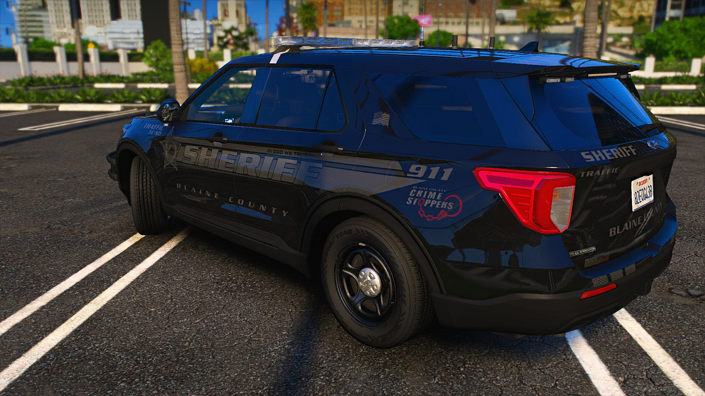 2024 Blaine County Sheriff's Office Livery Pack