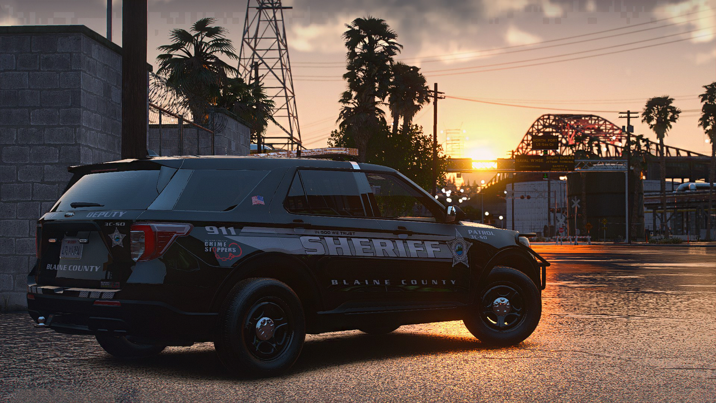 2024 Blaine County Sheriff's Office Livery Pack