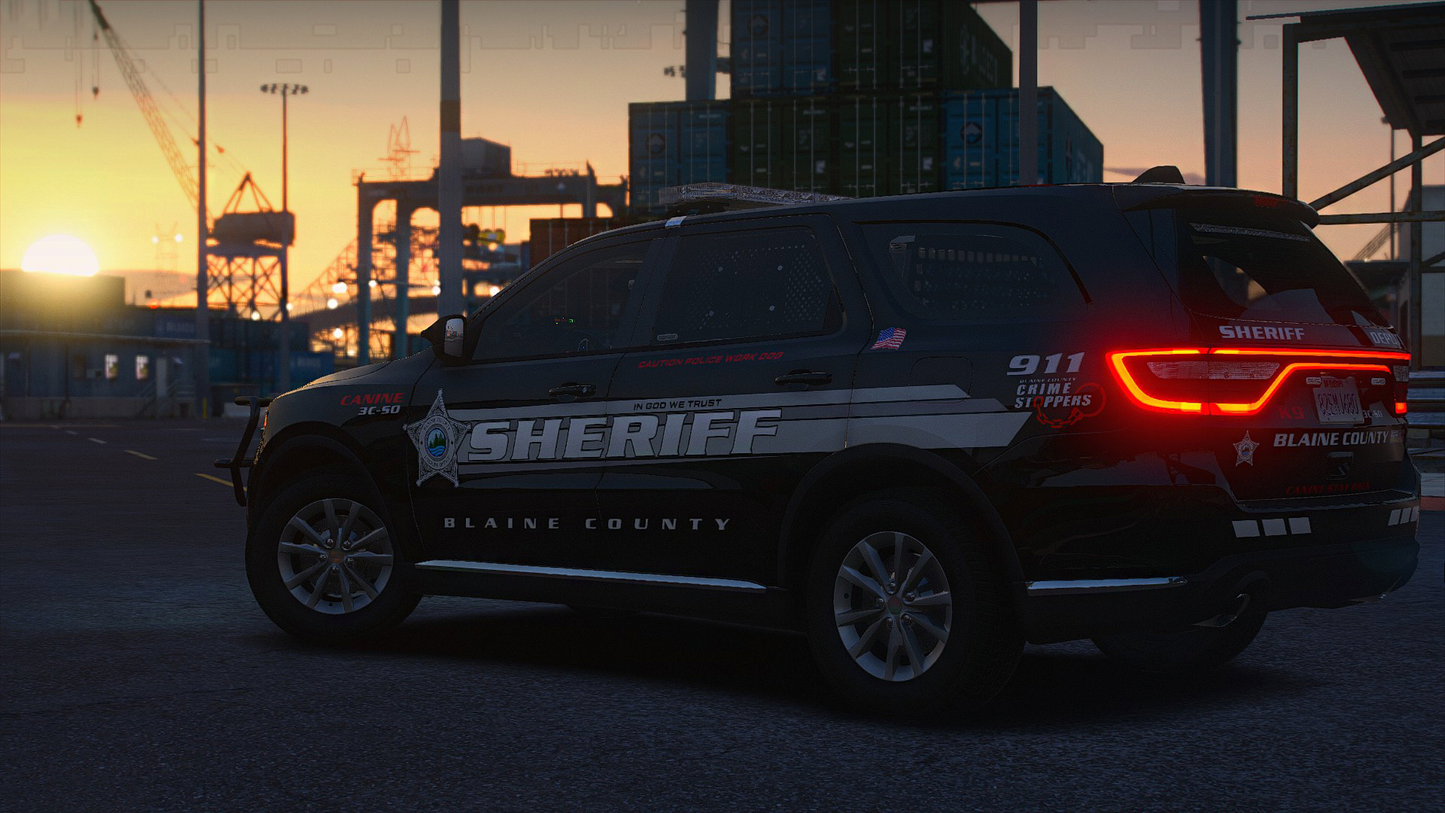 2024 Blaine County Sheriff's Office Livery Pack