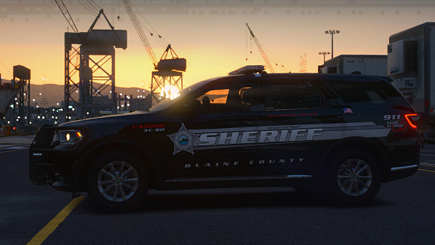 2024 Blaine County Sheriff's Office Livery Pack