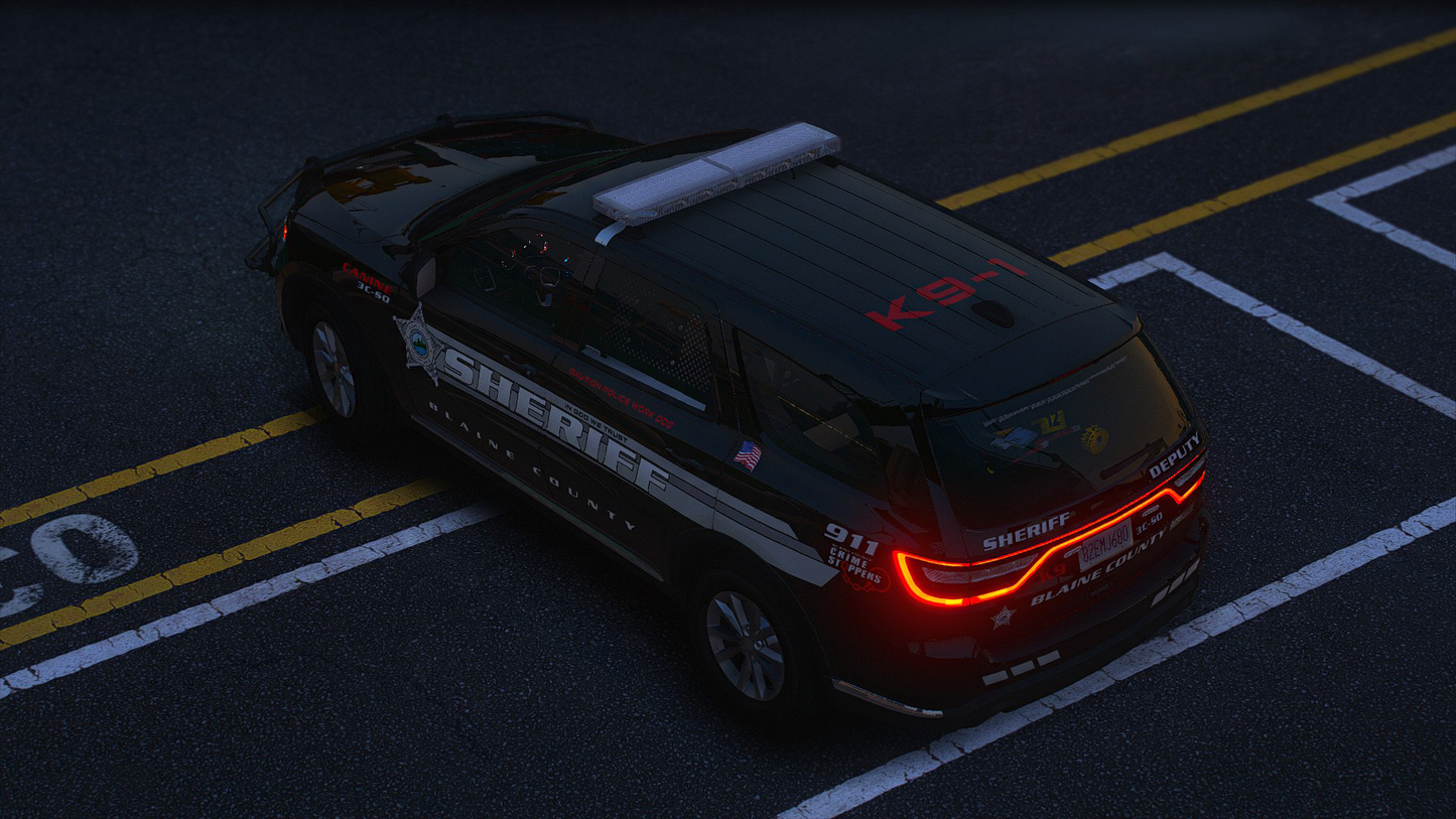 2024 Blaine County Sheriff's Office Livery Pack