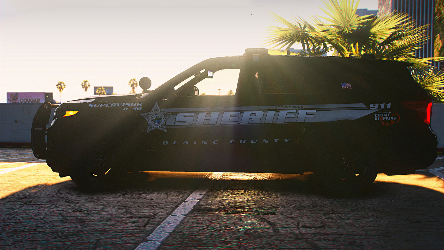 2024 Blaine County Sheriff's Office Livery Pack