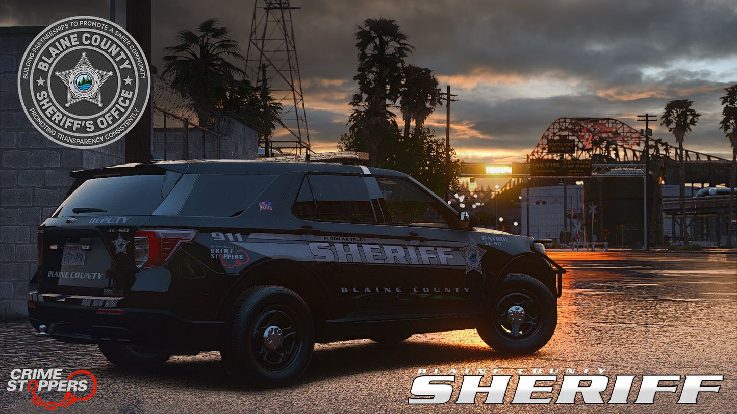 2024 Blaine County Sheriff's Office Livery Pack