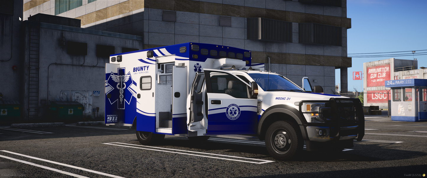 2020 Extended Cab Ambulance