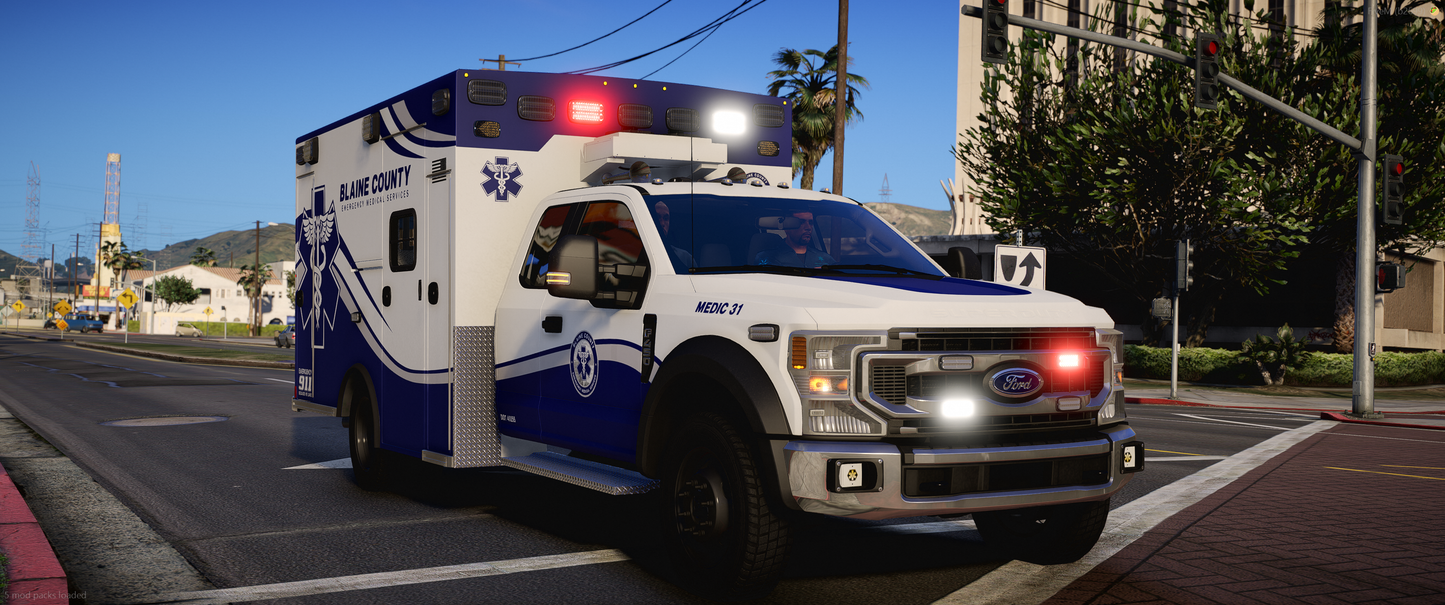 2020 Extended Cab Ambulance