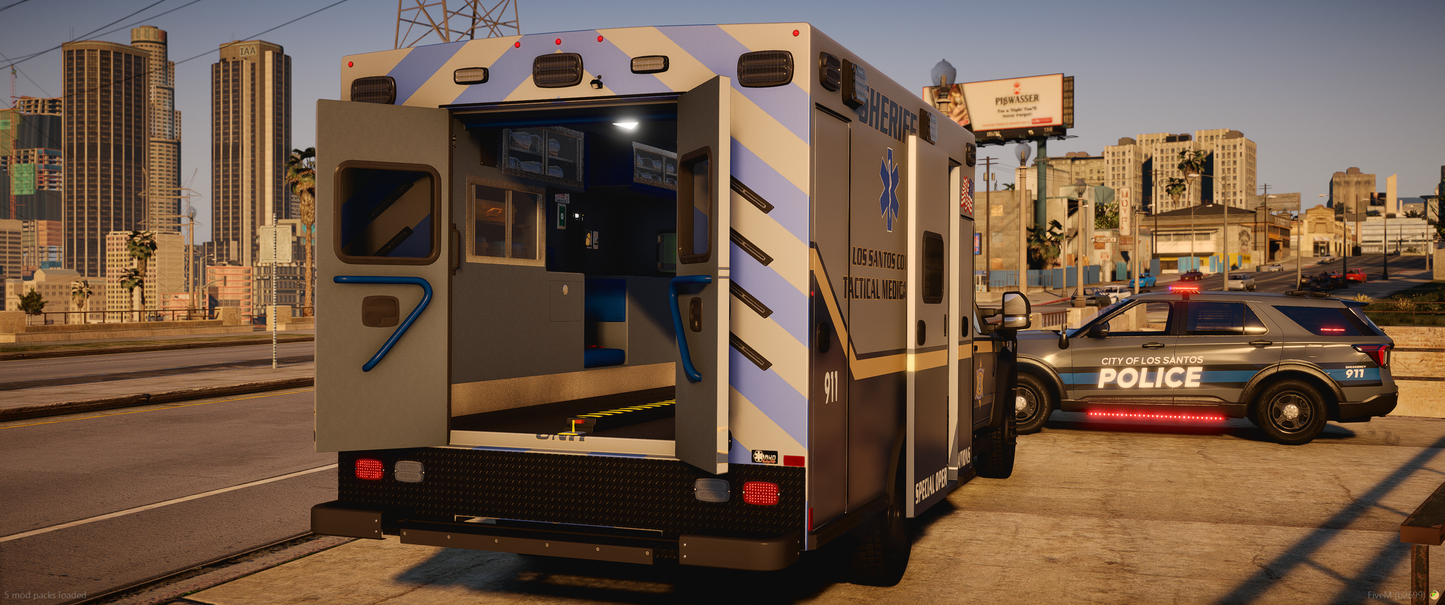 2020 Extended Cab Ambulance