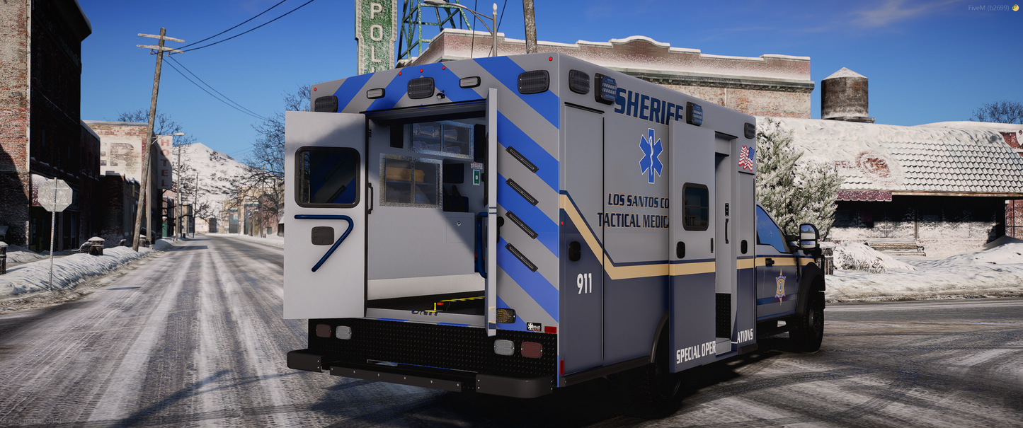 2020 Extended Cab Ambulance
