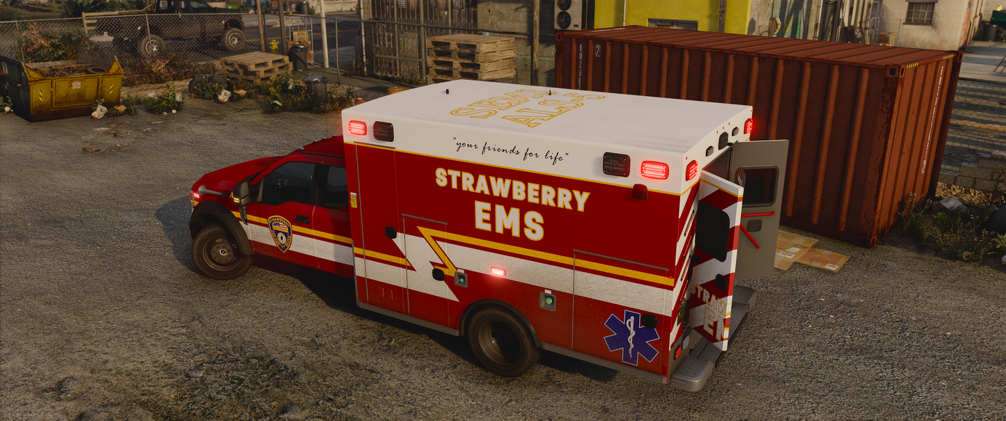 2020 Extended Cab Ambulance