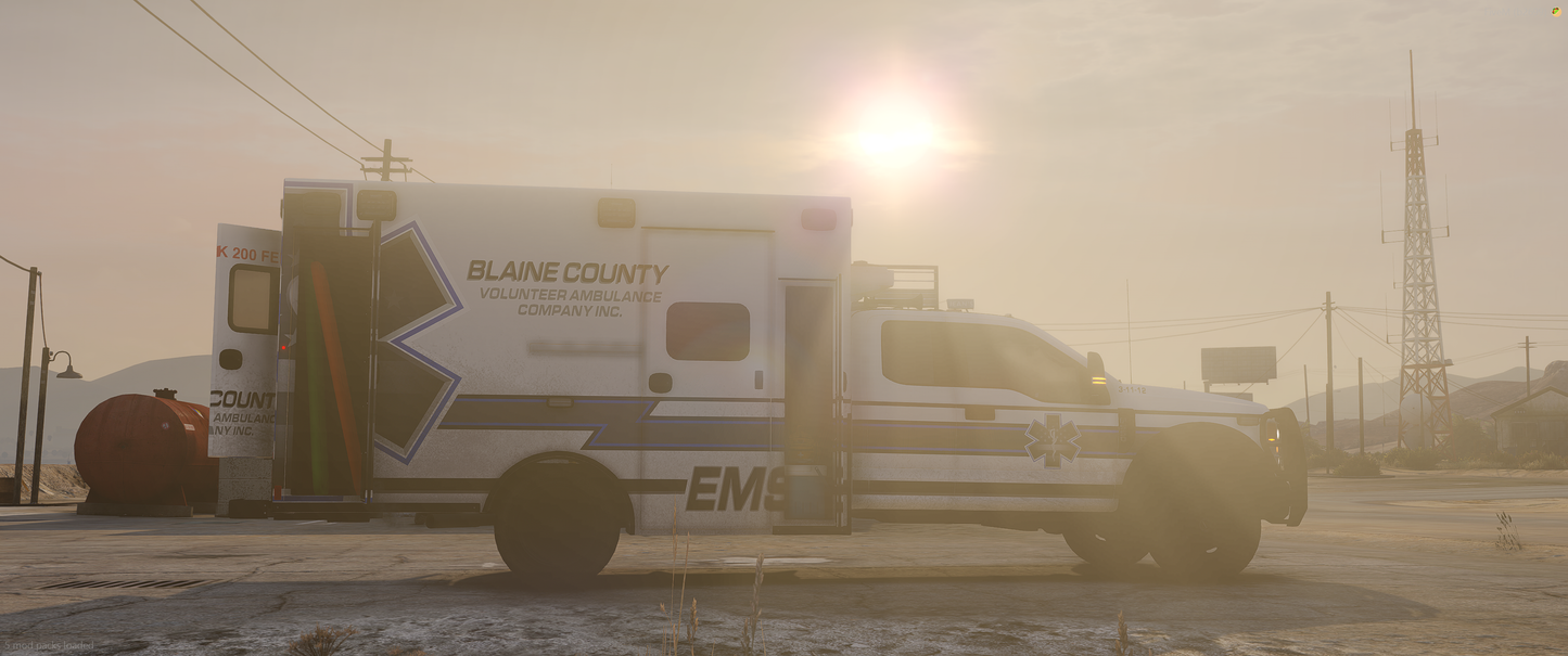 2020 Extended Cab Ambulance