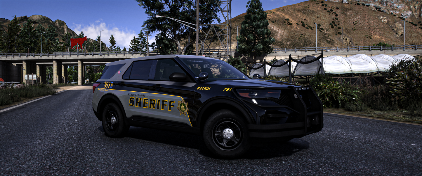 Blaine County Sheriff's Office Livery Pack