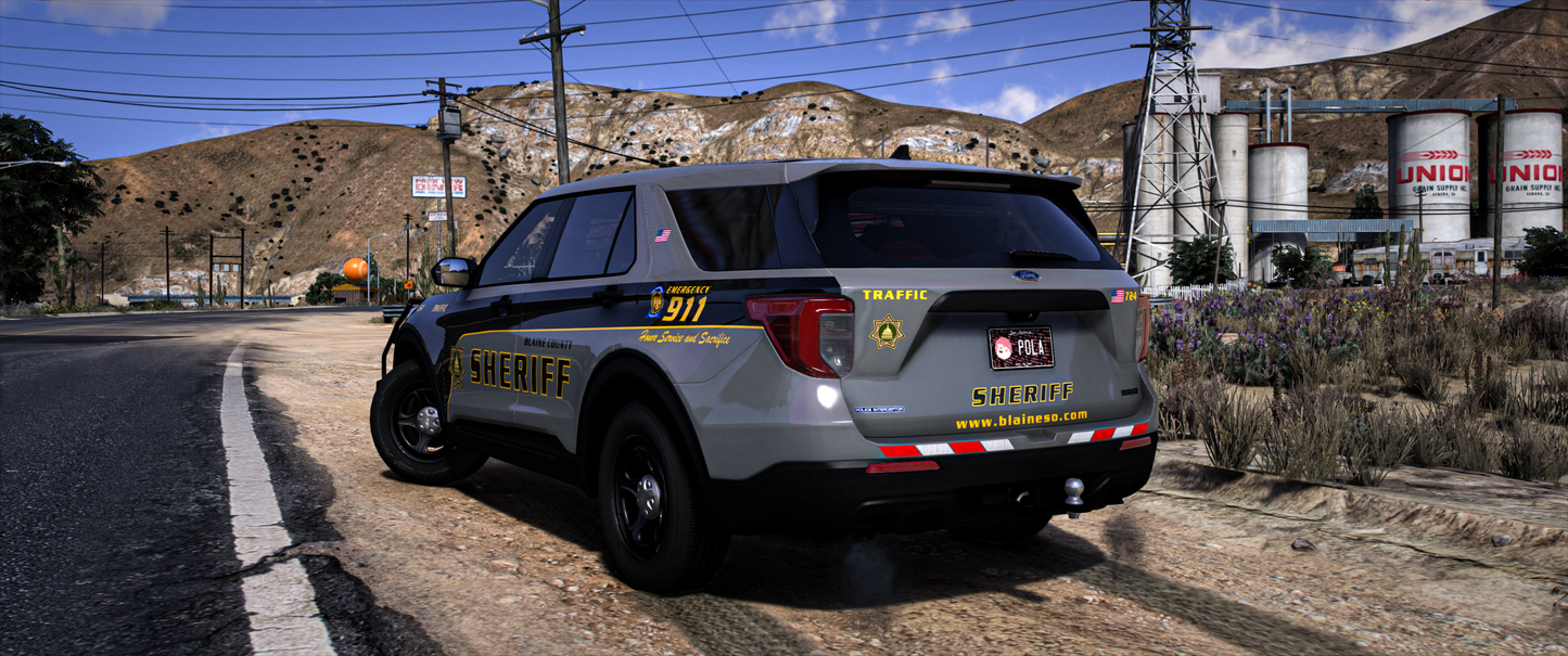 Blaine County Sheriff's Office Livery Pack