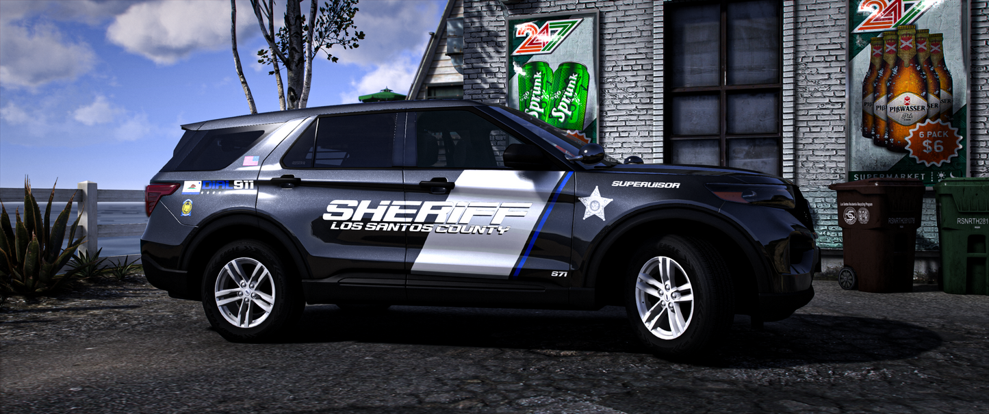 Los Santos / Blaine County Sheriff's Office Livery Pack