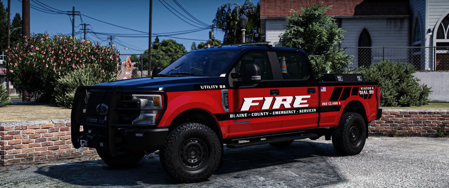 2021 Fire Utility/Lifeguard Truck