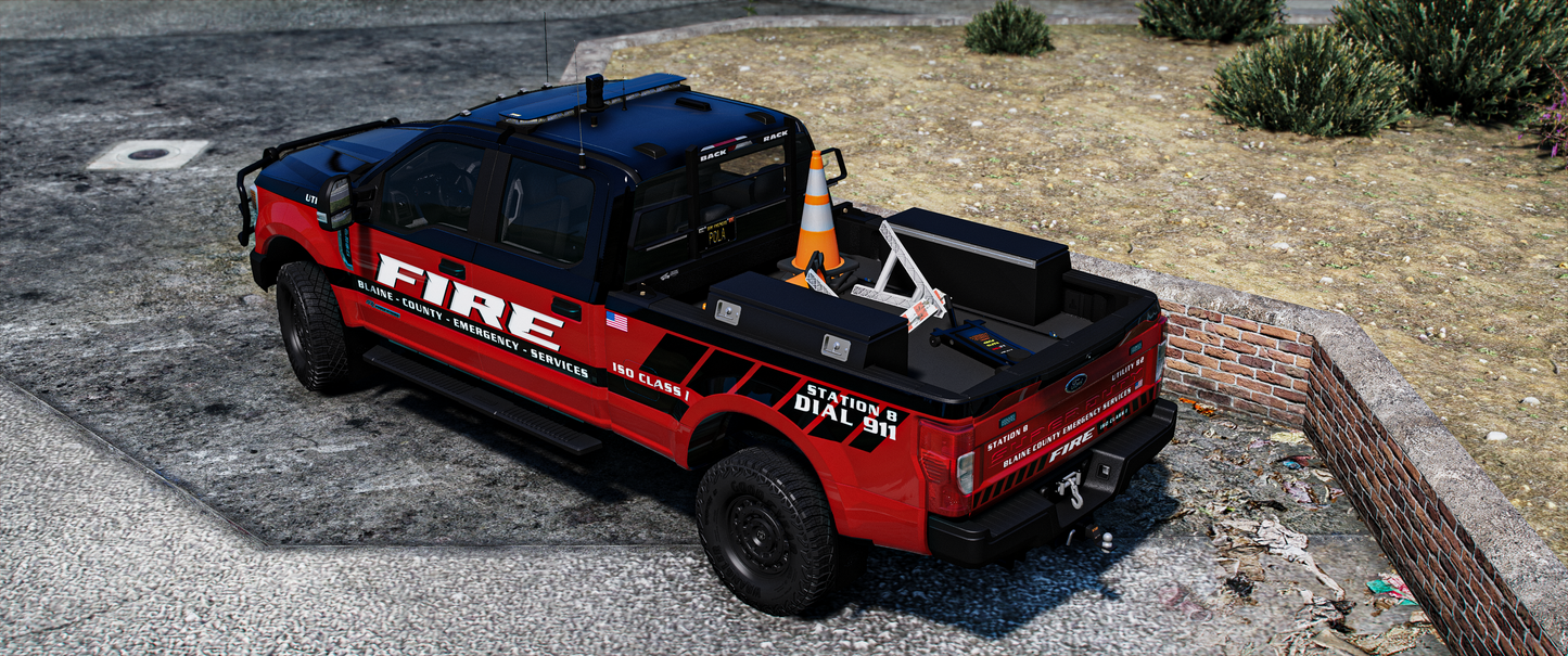 2021 Fire Utility/Lifeguard Truck