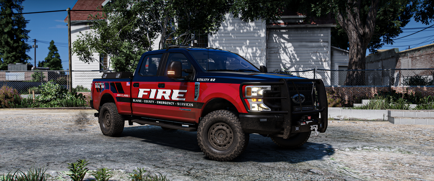 2021 Fire Utility/Lifeguard Truck