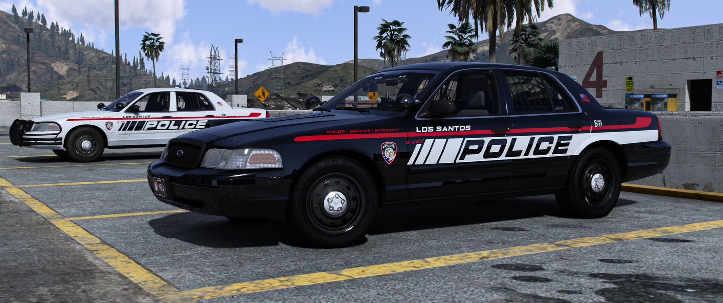 2023 Los Santos Police Department livery Pack V2