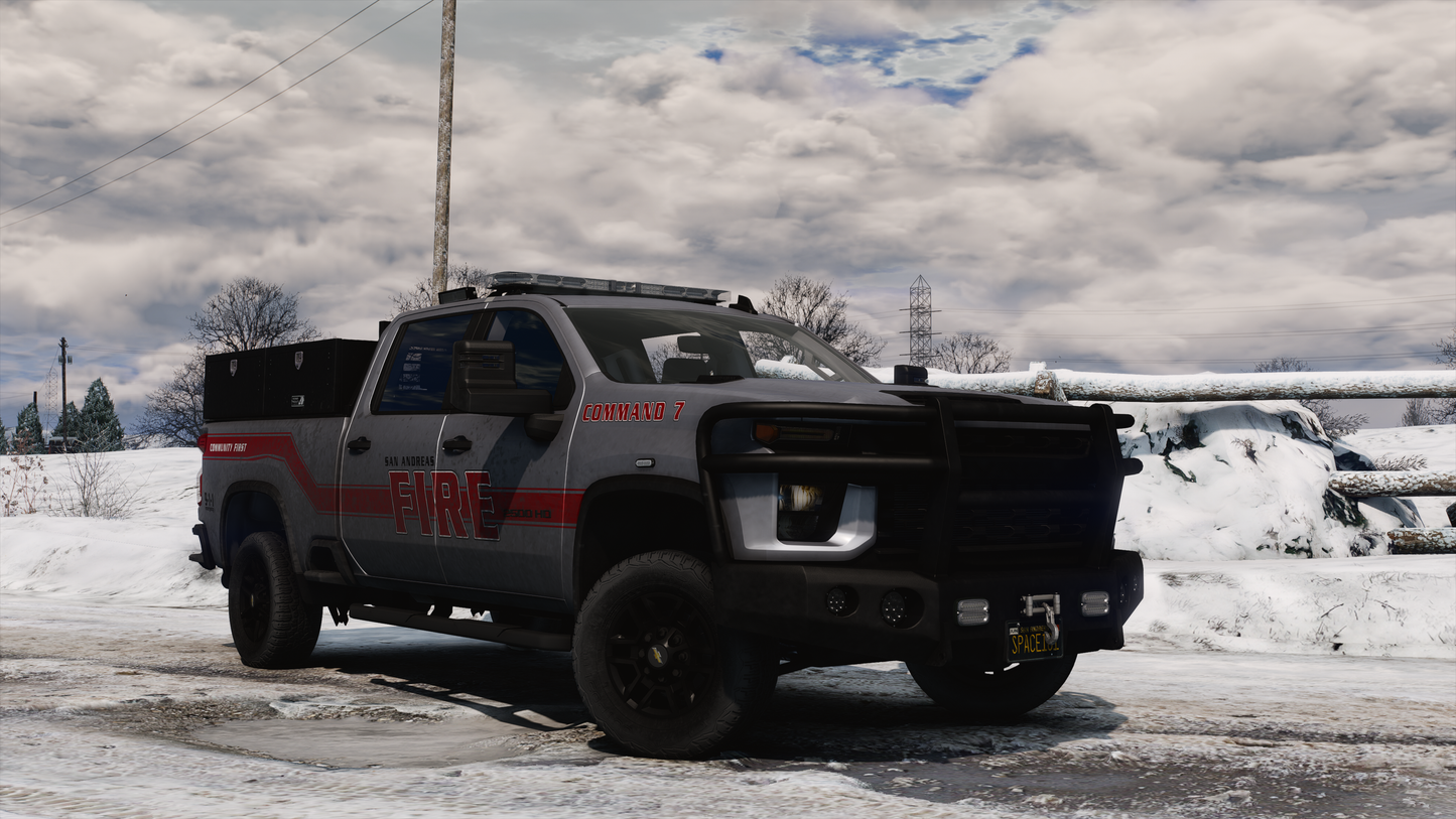 2021 Medium Fire Utility Truck