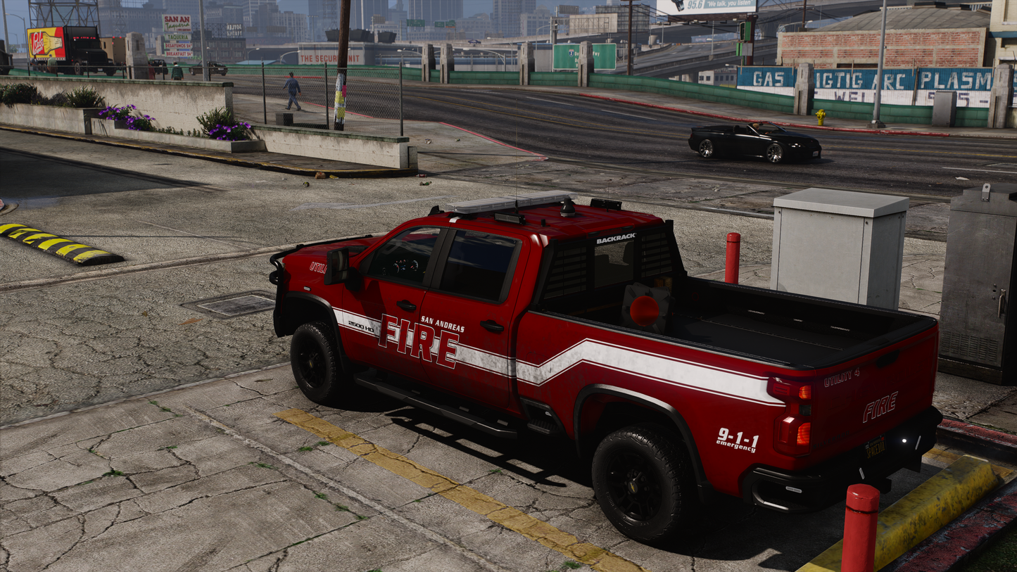 2021 Medium Fire Utility Truck