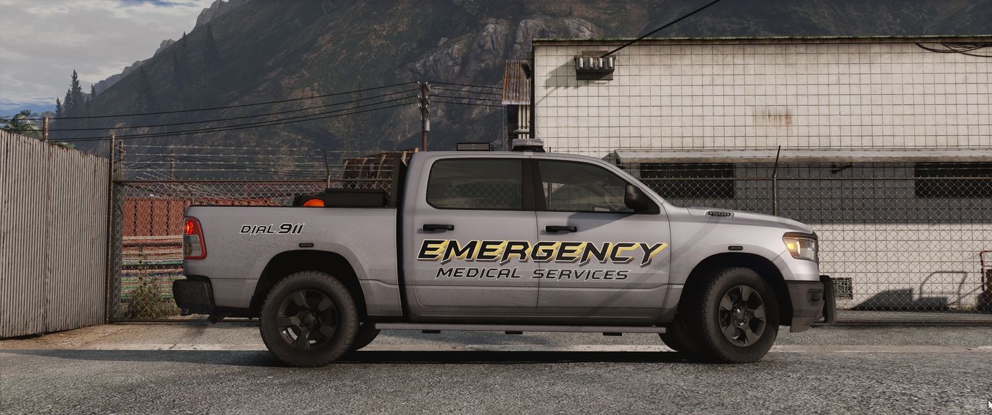 2020 1500 Fire Utility Truck