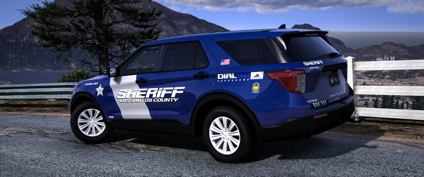 Los Santos / Blaine County Sheriff's Office Livery Pack