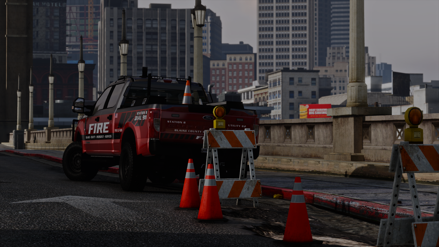 2021 Fire Utility/Lifeguard Truck