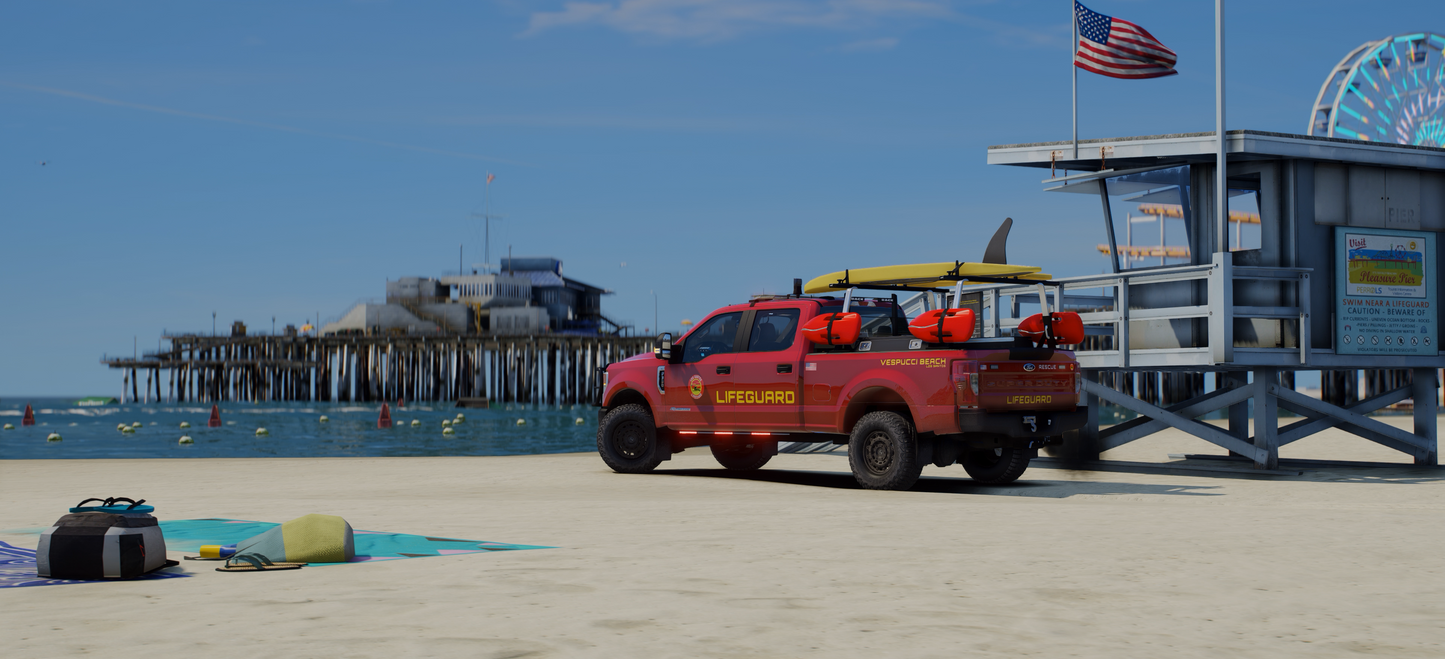 2021 Fire Utility/Lifeguard Truck