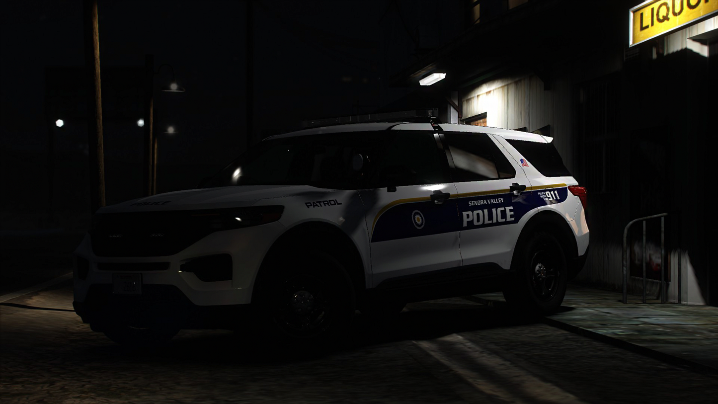 2024 Senora Valley Police Department livery Pack