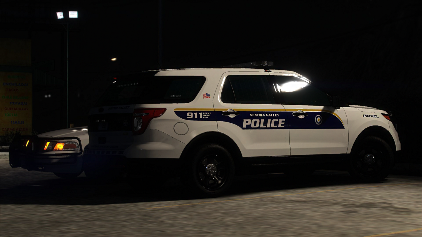 2024 Senora Valley Police Department livery Pack