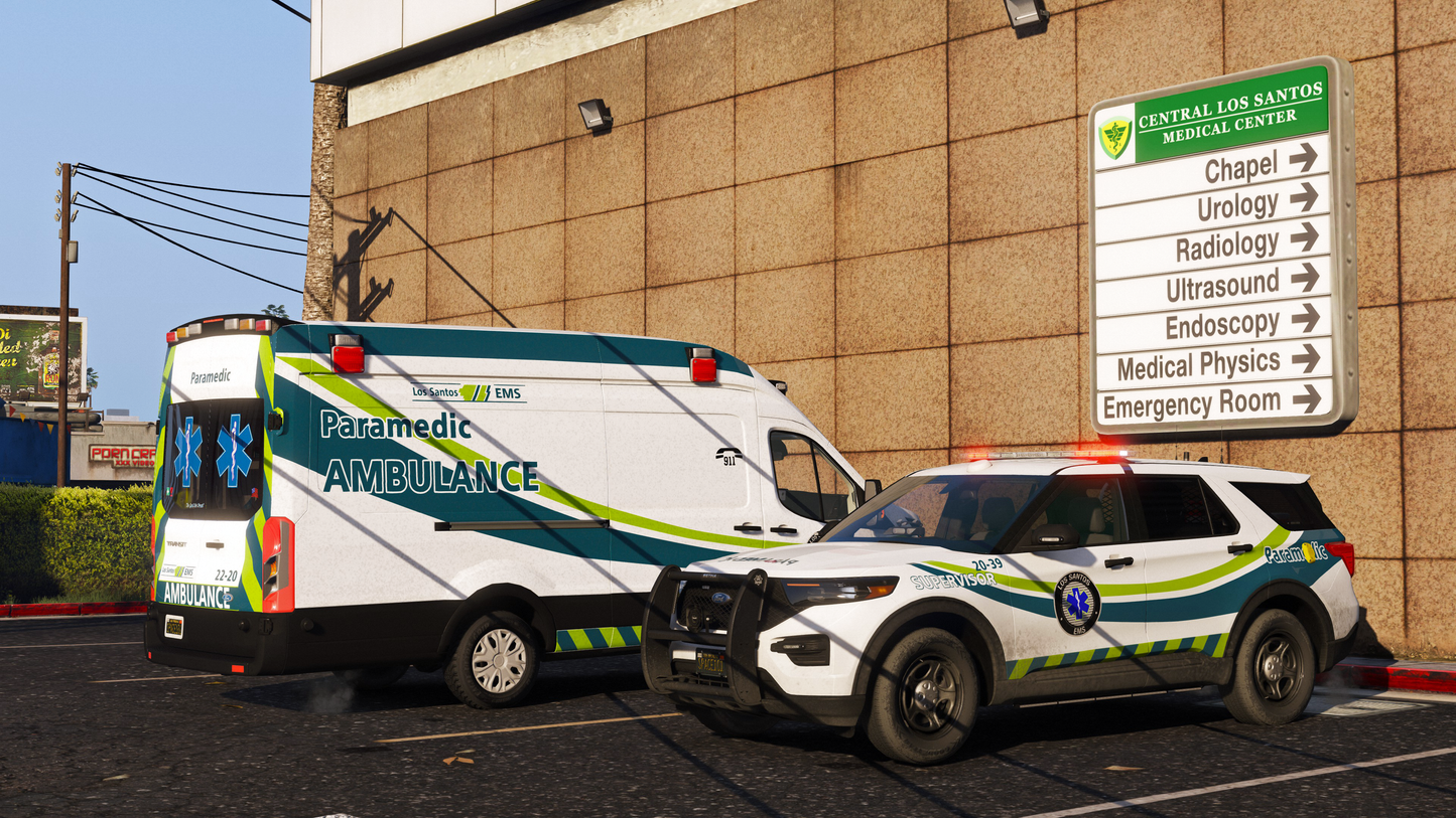 Los Santos Emergency Medical services livery pack