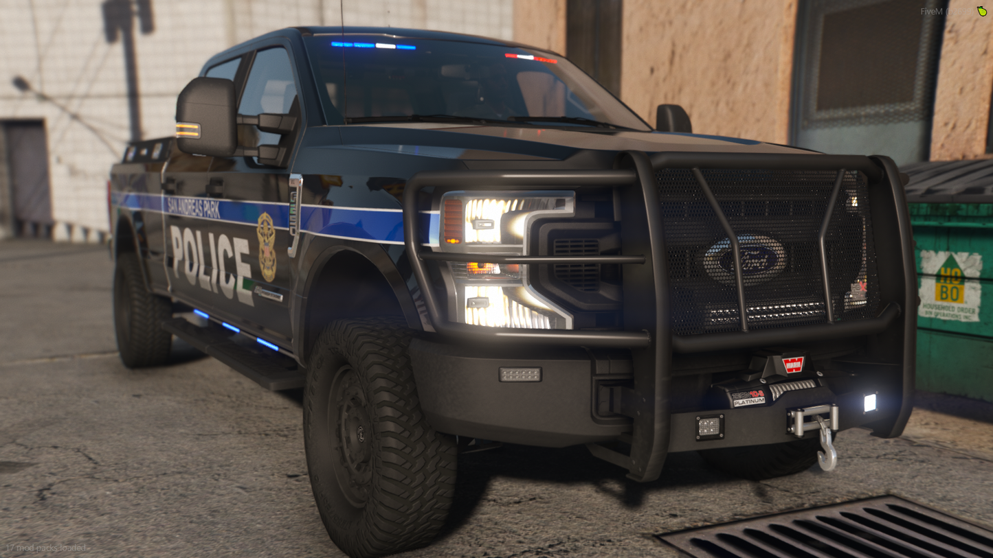 2021 Off-road Law Enforcement Patrol Truck