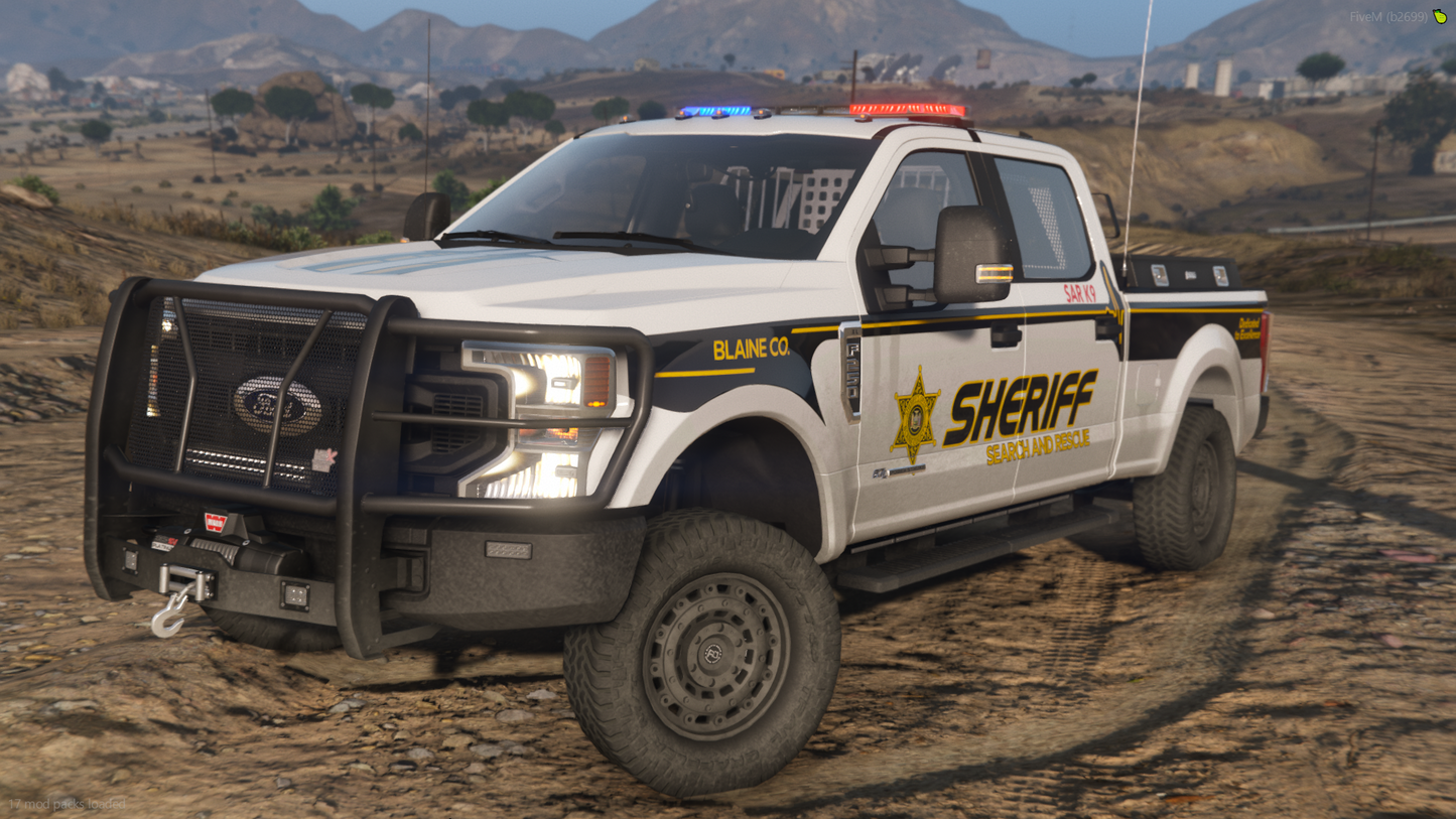 2021 Off-road Law Enforcement Truck Package