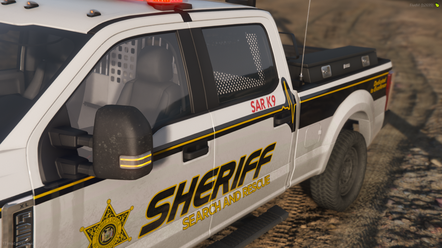 2021 Off-road Law Enforcement Truck Package